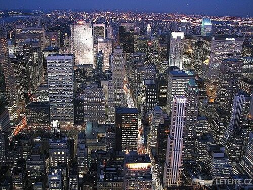 Pohľad na nočný New York, autor: Morrissey