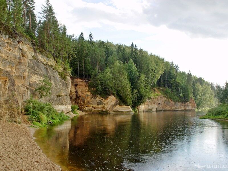 Národný park Gauja je najväčšou prírodnou pamiatkou celého Lotyšska, autor: Daarznieks