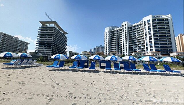 Miami beach je jednou z najslávnejších pláží sveta, autor: Kleerteam