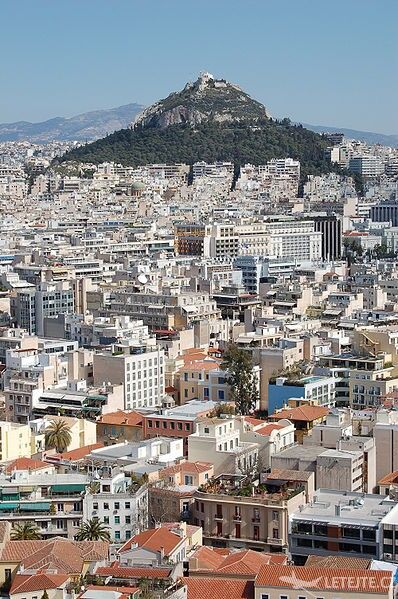 Panorama hlavného mesta Grécka, Atén, autor: Greenshed